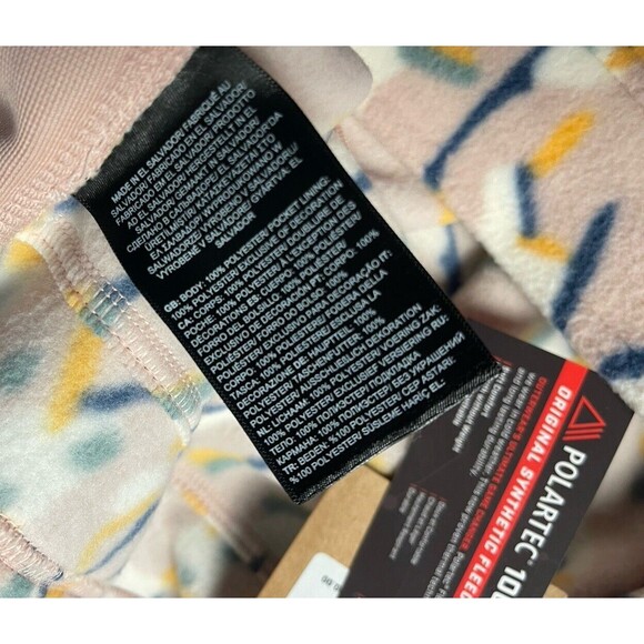 The North Face Womens 1X Plus Alpine Polartec 100 Fleece Pants Pink Moss NWT - Picture 5 of 12